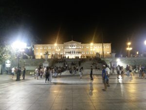 parlement Place syntagma à Athènes
